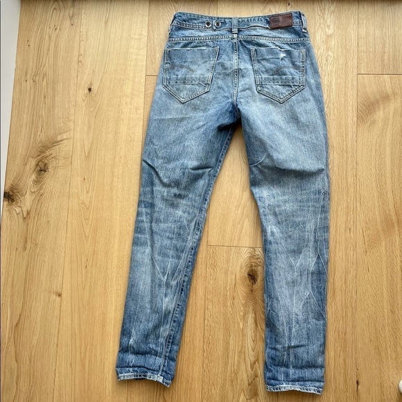 SALE ⬇️ G-STAR BOYFRIEND MEDIUM BLUE WASHED JEANS -24 - Picture 11 of 16